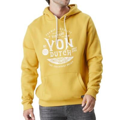 Sweat capuche von dutch prest jaune