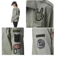 Veste militaire femme von dutch1